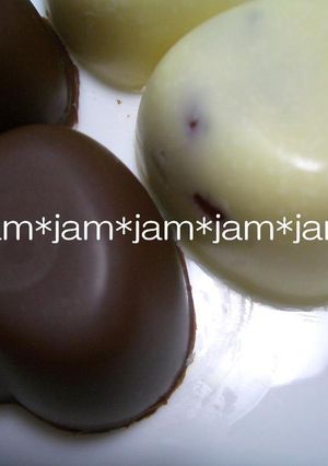 ジャム入りチョコ♥-レシピのメイン写真