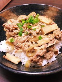 今夜は牛丼!生姜風味〜-レシピのメイン写真