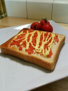 簡単☆鮭フレークでマヨトースト-レシピのメイン写真