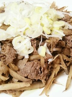 ウチの牛ごぼうしぐれ煮-レシピのメイン写真