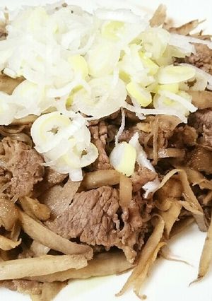 ウチの牛ごぼうしぐれ煮-レシピのメイン写真