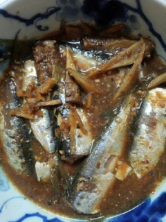 血管プラークダイエット598(鰯味噌煮)-レシピのメイン写真