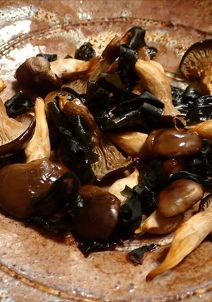 ヒラタケの焼きキノコ・その2-レシピのメイン写真