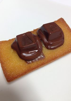 乗せてチン!焼菓子 with チョコ-レシピのメイン写真