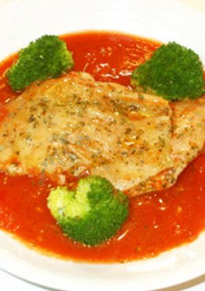 簡単鶏もも肉のトマト煮♪クリスマスの夕食-レシピのメイン写真