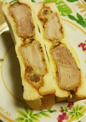 粒マスタードでヒレカツサンド-レシピのメイン写真