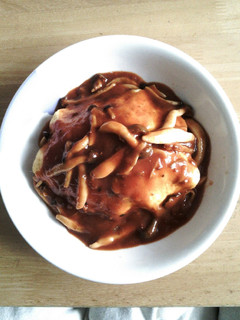 パスタ用ミートソースでオムライス-レシピのメイン写真
