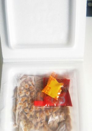 超簡単な納豆のシートの取り方-レシピのメイン写真