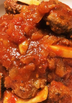 miniハンバーグトマトソース-レシピのメイン写真