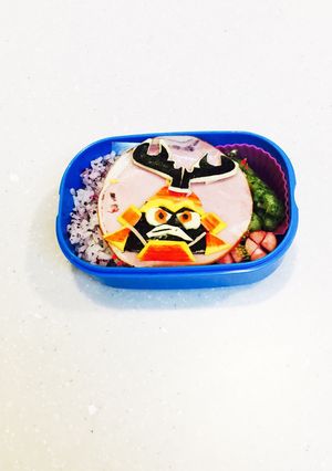 妖怪ウォッチ☆武者かぶと☆キャラ弁-レシピのメイン写真
