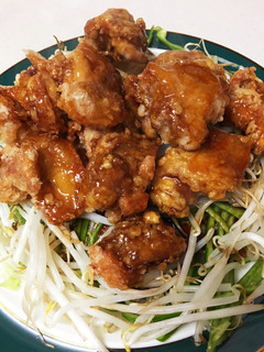 鶏のざんぎ(唐揚げ) 甘酢あんかけ-レシピのメイン写真