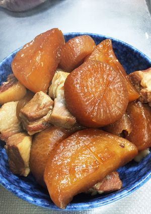 圧力鍋で豚バラと大根の煮物-レシピのメイン写真