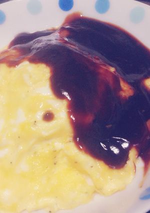 オムライス デミグラスソース-レシピのメイン写真