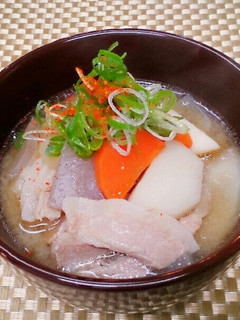 時短!お手軽豚汁(*´∇`*)-レシピのメイン写真