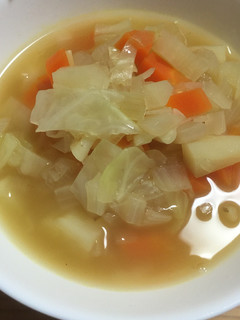 野菜たっぷりのコンソメスープ-レシピのメイン写真