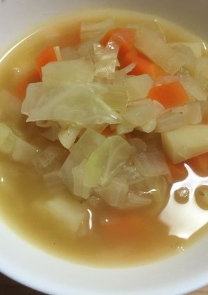 野菜たっぷりのコンソメスープ-レシピのメイン写真