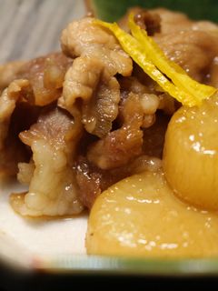 ご飯がススム!豚肉と大根の甘辛煮-レシピのメイン写真