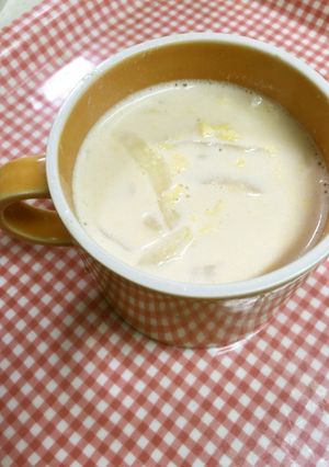 朝食、夜食に♡簡単白菜クリームスープ-レシピのメイン写真