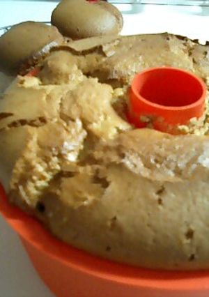 きな粉と黒糖のシフォンケーキ-レシピのメイン写真