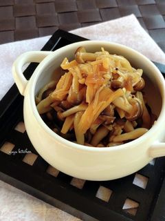 レンジで簡単☆きのこの佃煮・梅風味。-レシピのメイン写真
