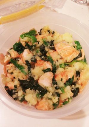 ごろっとサーモンのほっとサラダ-レシピのメイン写真