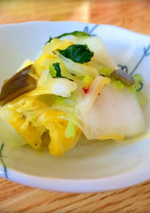 さっぱり♪白菜と大葉の浅漬け-レシピのメイン写真