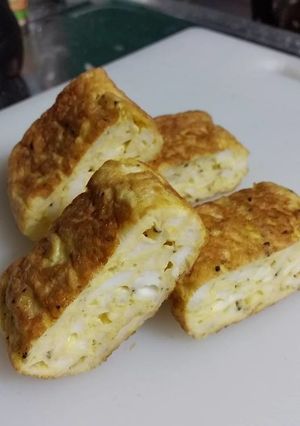 やわふわスパイシーはんぺん玉子焼き！-レシピのメイン写真
