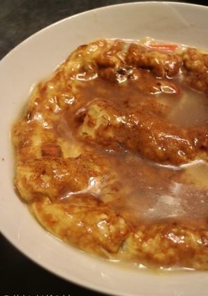 シャンタンでカニ玉-レシピのメイン写真