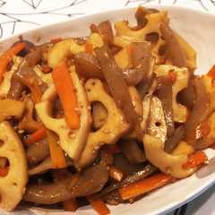 我が家のキンピラ-レシピのメイン写真