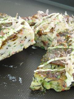 ひじきと里いものお好み焼き-レシピのメイン写真