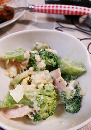 少ない材料で！ブロッコリーの和風サラダ♪-レシピのメイン写真