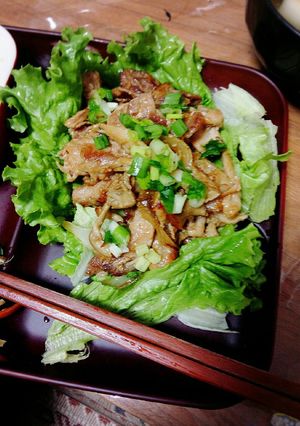 豚肉としめじの生姜焼き-レシピのメイン写真