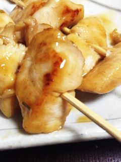 なめらか焼き鳥!ムネ肉だってフライパンで-レシピのメイン写真