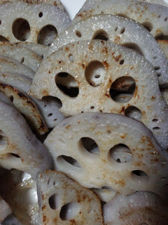 簡単れんこん焼き-レシピのメイン写真