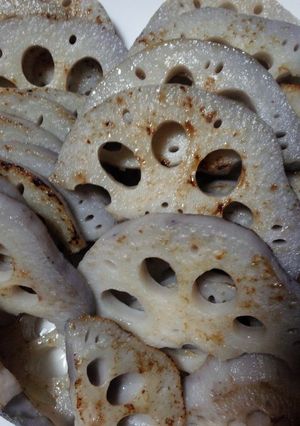 簡単れんこん焼き-レシピのメイン写真