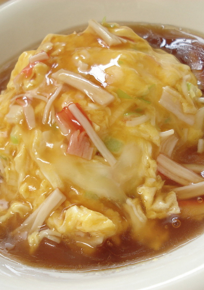 旦那も納得！つゆだく天津飯-レシピのメイン写真