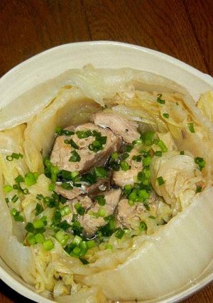 サバ缶で白菜の煮浸し-レシピのメイン写真