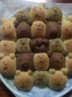 キャラクターちぎりパン-レシピのメイン写真