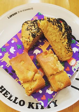 リンゴ黒糖ケーキ-レシピのメイン写真