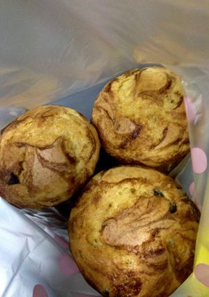 チョコバナナマフィン-レシピのメイン写真