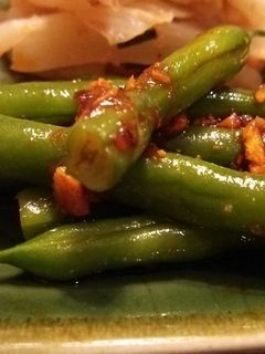 インゲンのラー油和え-レシピのメイン写真
