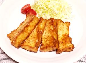 とんてき味の厚揚げ！メインのおかずにも♪-レシピのメイン写真