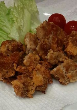 【糖質制限】おからパウダートンカツ-レシピのメイン写真