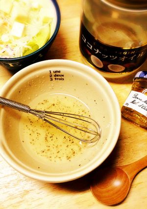 簡単☆ココナッツオイル ドレッシング-レシピのメイン写真