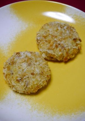 焼きパン粉で！揚げないポテトコロッケ-レシピのメイン写真