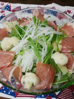野菜を食べよう♡水菜と大根のサラダ-レシピのメイン写真