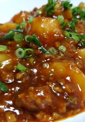 ホクホク旨辛~い!!麻婆おじゃが-レシピのメイン写真