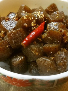 おせちに&お弁当に♪こんにゃくの土佐煮-レシピのメイン写真