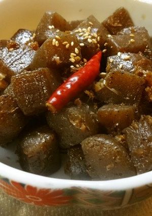 おせちに＆お弁当に♪こんにゃくの土佐煮-レシピのメイン写真