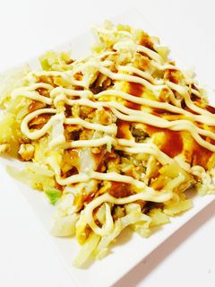 オムレツ?お好み焼き?どっちでもええ!-レシピのメイン写真